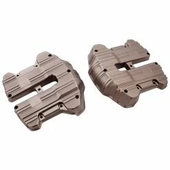 Arlen Ness Anodized Titanium 10-Gauge Rocker Box Covers