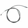 LA Choppers Braided Stainless Clutch Cable For 12"-14" Bars