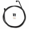 LA Choppers Braided Midnight Brake Line For 15"-17" Bars