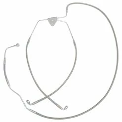 Drag Specialties Standard Length Stainless Steel Front Brake Line Kit With ABS