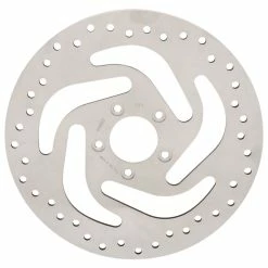 Drag Specialties 11.8" Front Drilled Stainless Steel Brake Rotor