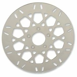 Drag Specialties 11.5" Front Polished Stainless Steel Brake Rotor