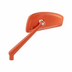 Arlen Ness Anodized Orange Forged Tear Chop Mirror