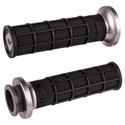 Odi Grips V-Twin Hart Luck Full Waffle Lock On Grips Black/Graphite