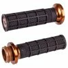 Odi Grips V-Twin Hart Luck Full Waffle Lock On Grips Black/Bronze