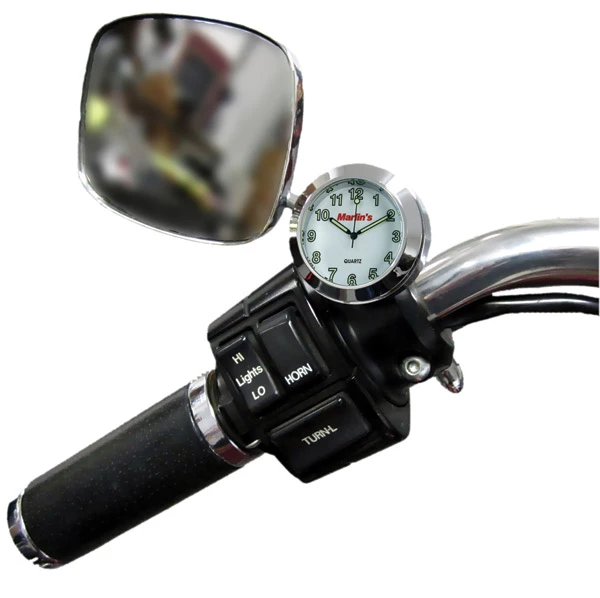 Marlins Genuine Accessories Marlin's Champ Series White Clock - Image 2