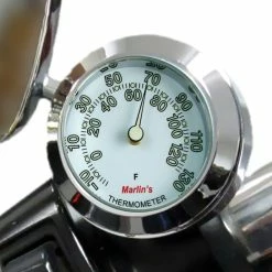 Marlins Genuine Accessories Marlin's Champ Series White Celsius Thermometer