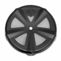 Vance & Hines VO2 Skullcap Crown Air Cleaner Insert Vented Black