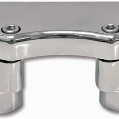 Drag Specialties Chrome Handlebar Risers And Top Clamp Kit