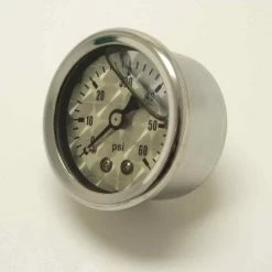 Milwaukee Twins Liquid Filled Oil Pressure Gauge