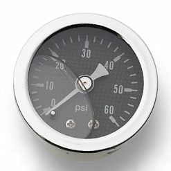 Milwaukee Twins Liquid Filled Oil Pressure Gauge