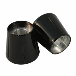 Novello Vertical-Milled Black 1" Custom Riser Extension