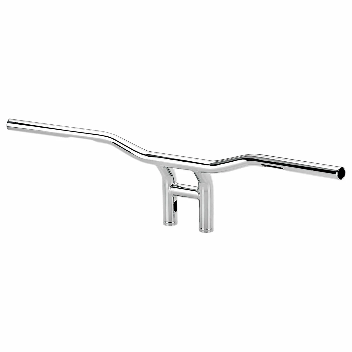Biltwell Inc. 1-1/8" Chrome Tyson O/S Slotted Handlebar - Image 2