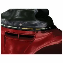 Custom Dynamics Dynamic LED Black Windshield Trim With Sequential Turn Signals