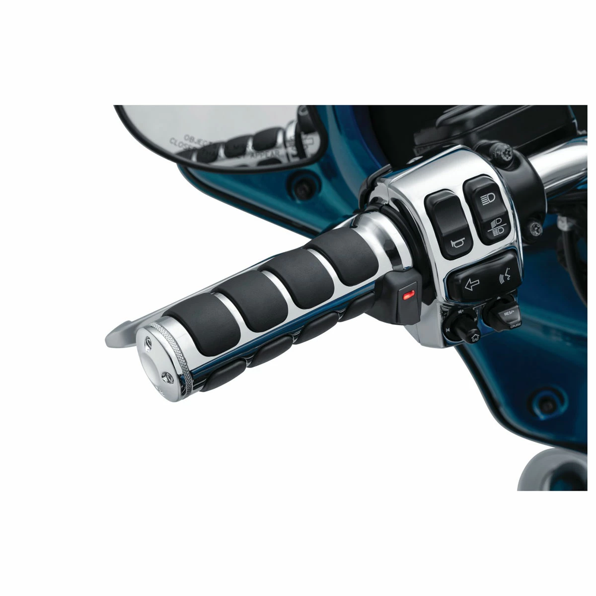 Kuryakyn Heated Chrome ISO-Grips - Image 7