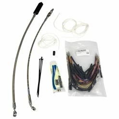 FBI Fat Baggers Stainless Braided EZ Install Handlebar Kit