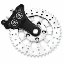 Performance Machine Contrast Cut 4-Piston Sprocket-Brake