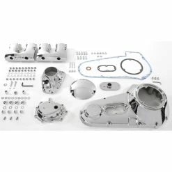 V-Twin Manufacturing Chrome Customizer Engine Cover Set
