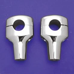 V-Twin Manufacturing 3-1/2" Short Chrome Riser Set