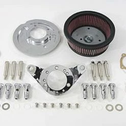 V-Twin Manufacturing High-Performance Air Cleaner Kit For S&S Super 'E' Carburetors