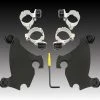 Memphis Shades Gauntlet Fairing Black Trigger Lock Mount Kit