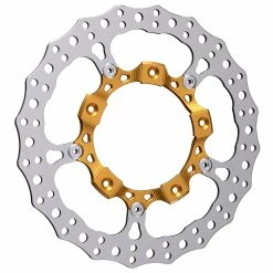 Arlen Ness Gold 14" Right Hand Full Floating Rotor