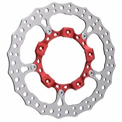 Arlen Ness Red 14" Right Hand Full Floating Rotor