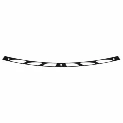 HogWorkz Hollow Cut Billet Windshield Trim Black