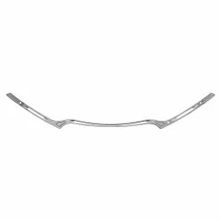 HogWorkz Hollow Cut Billet Windshield Trim Chrome