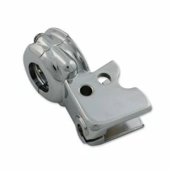 V-Twin Manufacturing Chrome Clutch Hand Lever Bracket With Clamp