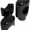 Drag Specialties 1-1/2" Black Big Buffalo Risers