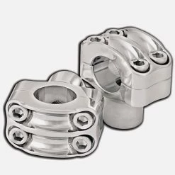 Roland Sands Design Four-Bolt Nostalgia Chrome Risers