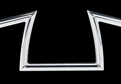 Biltwell Inc. 7/8" Chrome 2" Keystone Handlebar