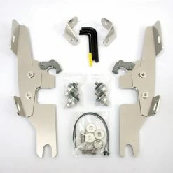 Memphis Shades Batwing Fairing Polished Trigger Lock Mount Kit