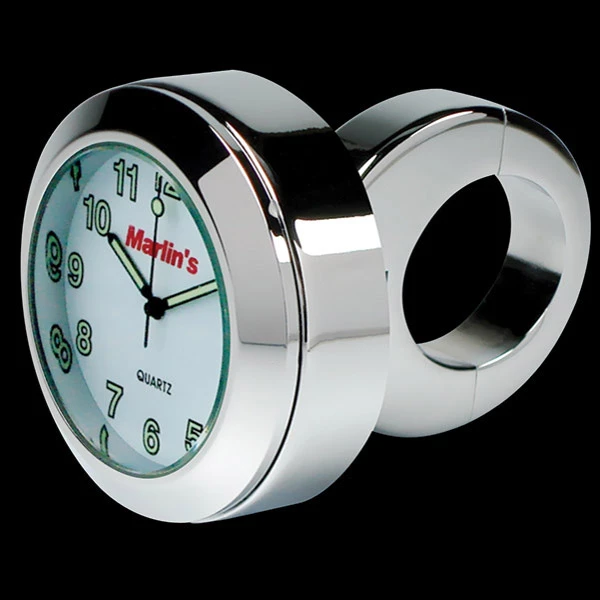 Marlins Genuine Accessories Marlin's HBC 1-1/2" White Limited Edition Jumbo Clock