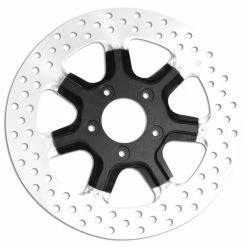 Roland Sands Design Morris Black Ops Two-Piece Rear Brake Rotor, 11.8"