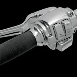 Drag Specialties Chrome 11/16" Handlebar Control Kit With Switches