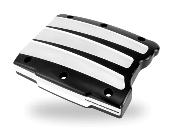 Performance Machine Scallop Contrast Cut Platinum Rocker Covers