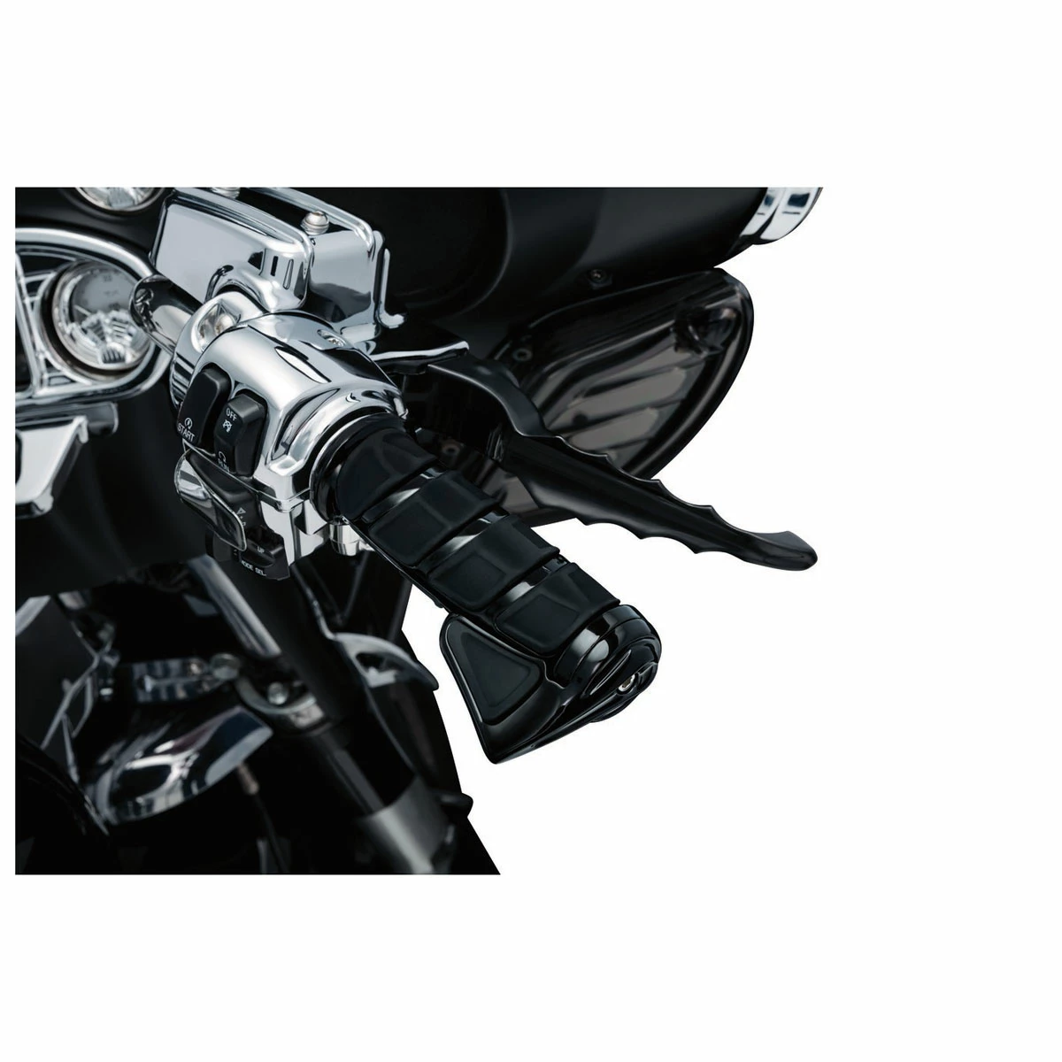 Kuryakyn Black Kinetic Grips - Image 3