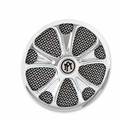 Performance Machine Gasser Faceplate For SuperGas Air Cleaner Chrome