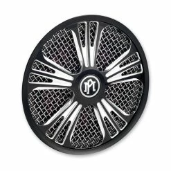 Performance Machine Icon Faceplate For SuperGas Air Cleaner Contrast Cut