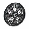 Performance Machine Icon Faceplate For SuperGas Air Cleaner Contrast Cut Platinum