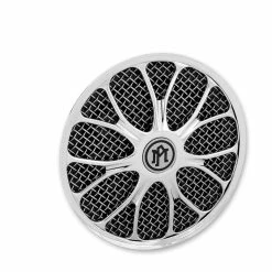 Performance Machine Paramount Faceplate For SuperGas Air Cleaner Chrome