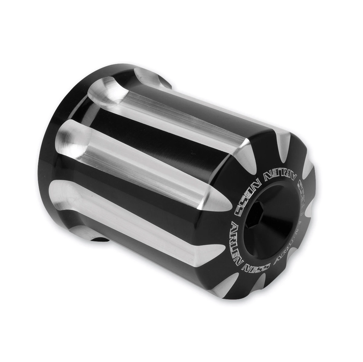 Arlen Ness Black Deep Cut Re-Usable Billet Oil Filters