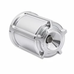 Arlen Ness Chrome Beveled Re-Usable Billet Oil Filters