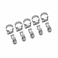 Biker's Choice Stainless Steel Fuel Line Mini Clamps