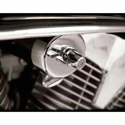 J&P Cycles Fuel Shut Off Valve Plate Cover