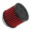 K&N Universal 4" Round Straight Air Filter With Rubber Cap