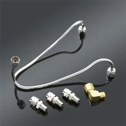 V-Twin Manufacturing Replica Panhead Y Oil Line Kit