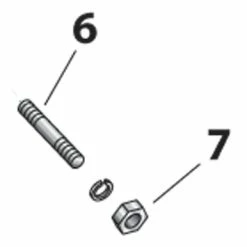 Colony Oil Pump Stud And Nut Kit